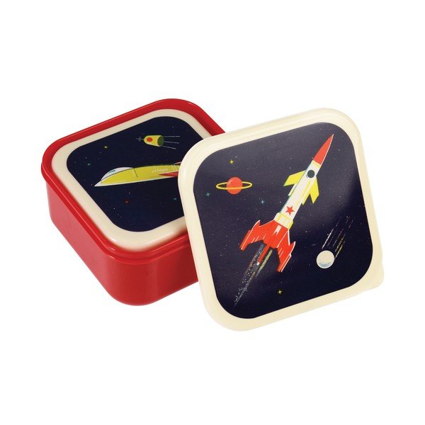 Sada 3 svačinových boxů Rex London Space Age-image-2