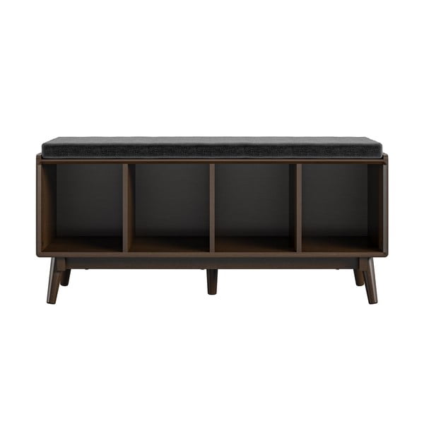 Hnědý botník s lavicí Novogratz Brittany-image-2