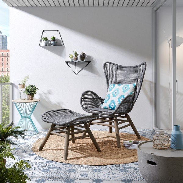 Šedý odkládací stolek Kave Home Rhette-image-4