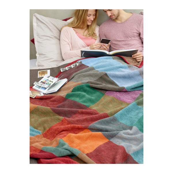 Bavlněná deka Biederlack Colour - Woven, 200 x 150 cm