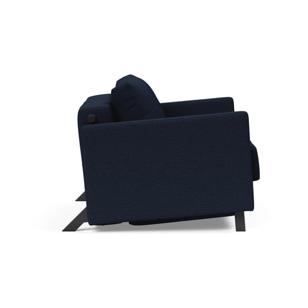 Tmavě modré rozkládací křeslo Innovation Cubed With Arms Mixed Dance Blue-image-3