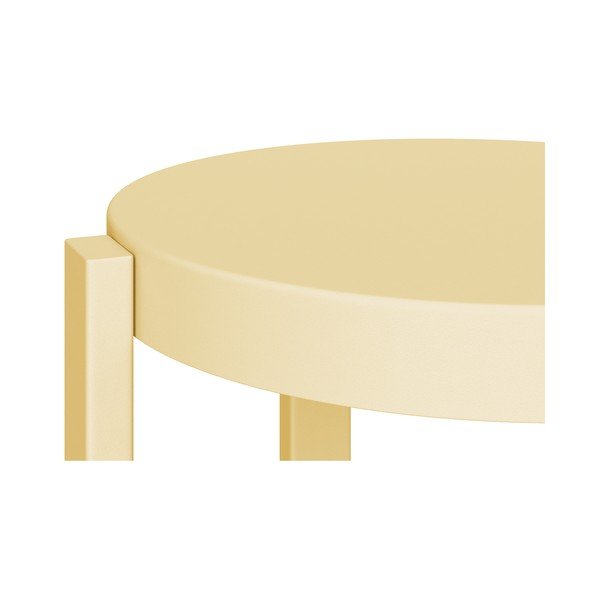 Žlutá ocelová stolička Doon – noo.ma-image-2