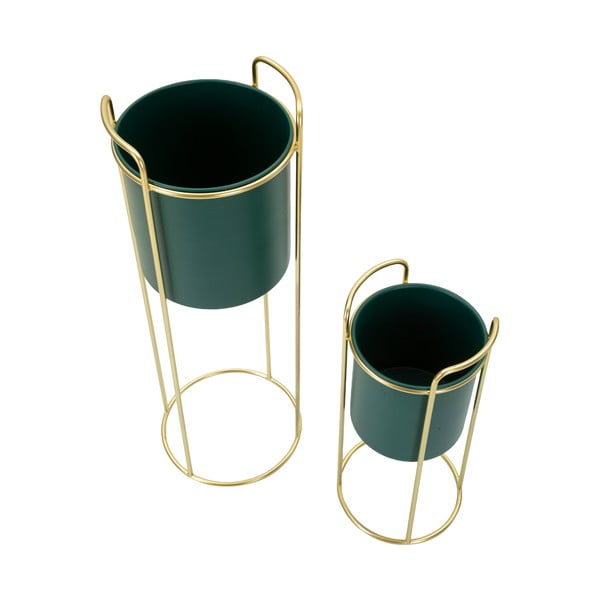 Kovové obaly na květináče v sadě 2 ks ø 24 cm Grent Slim – Mauro Ferretti-image-2