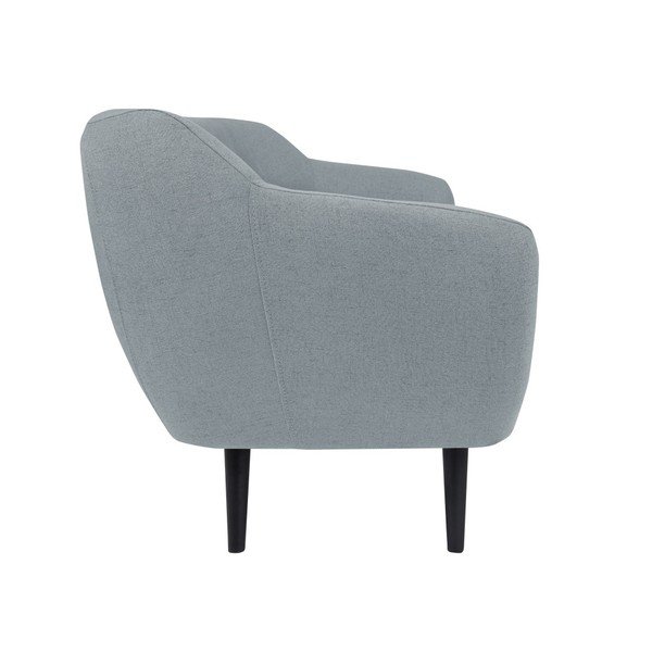 Světle modrá dvoumístná pohovka s hnědými nohami Mazzini Sofas Piemont-image-2