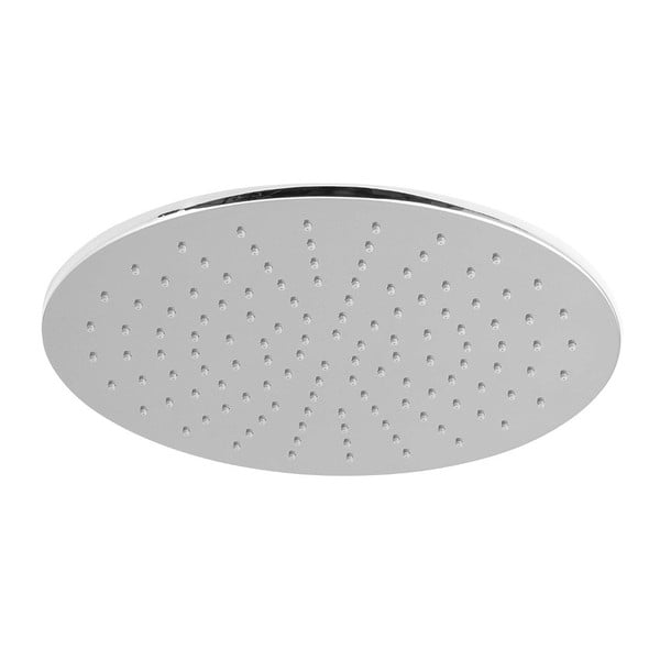 Mosazná hlavová sprcha v leskle stříbrné barvě ø 30 cm – Sapho-image-1