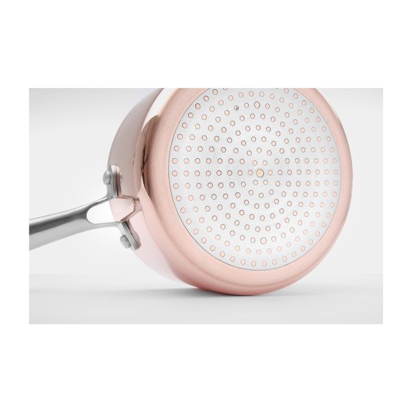 Měděný rendlík s nerezem Hendi, ø 16,5 cm-image-2