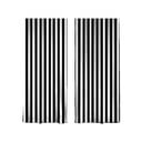 Černo-bílé závěsy v sadě 2 ks 140x260 cm – Mila Home