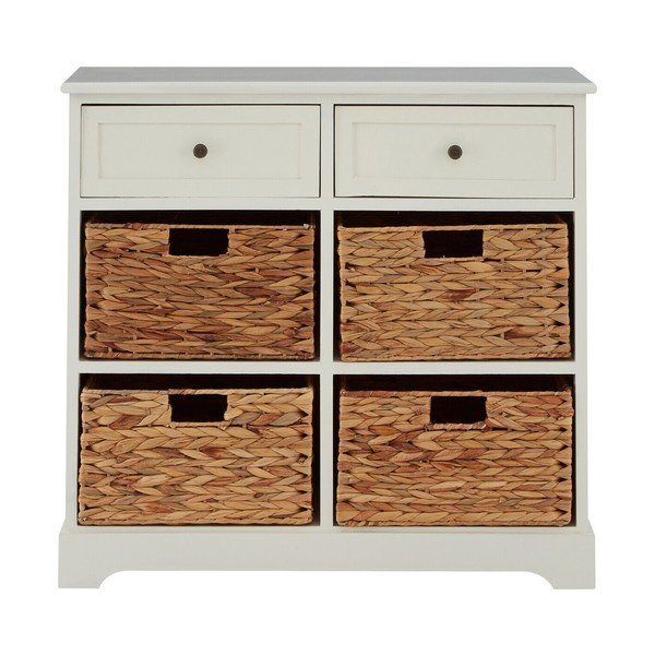Slonovinová komoda z masivu pavlovnie 76x70x33 cm Vermont – Premier Housewares-image-3