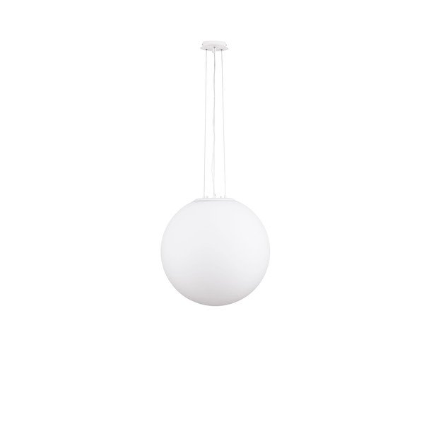 Bílé skleněné závěsné svítidlo ø 50 cm Nevoso – Nova Luce