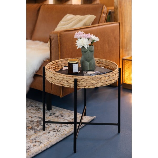 Šedozelená váza z terakoty Bloomingville Emeli, výška 16 cm-image-4