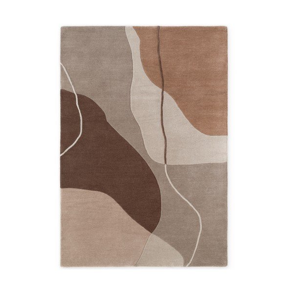 Hnědý vlněný koberec 120x170 cm Muse – Villeroy&Boch