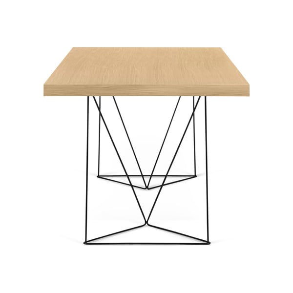 Stůl s černými nohami TemaHome Multi, 160 x 90 cm-image-3