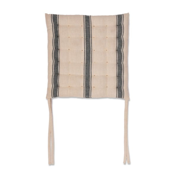 Podsedák Garden Trading Seat Pad Charcoal Stripe, 40 x 40 cm