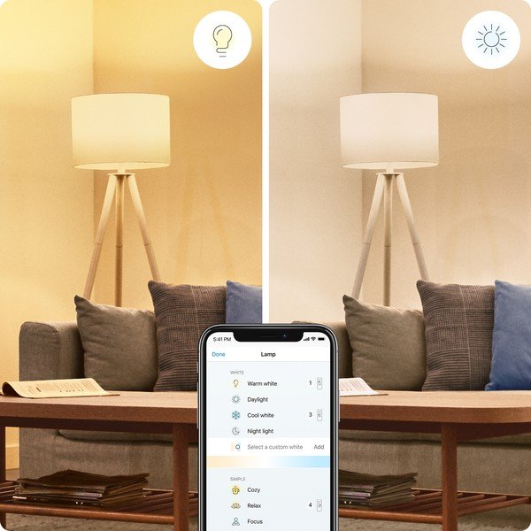LED smart žárovka E27, 7 W – WiZ-image-4