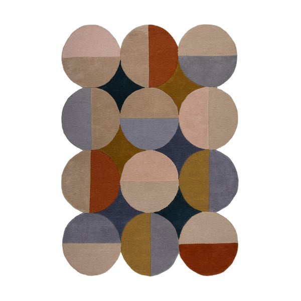 Ručně tkaný vlněný koberec 120x170 cm Mia Ellipse – Flair Rugs