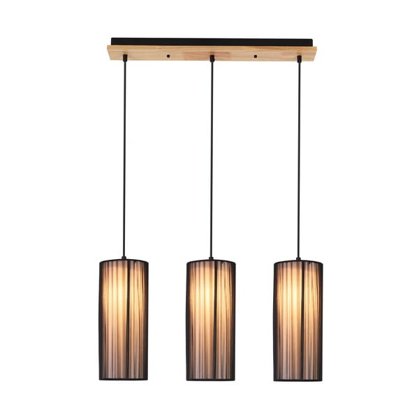Závěsné svítidlo s textilním stínidlem Kioto – Candellux Lighting