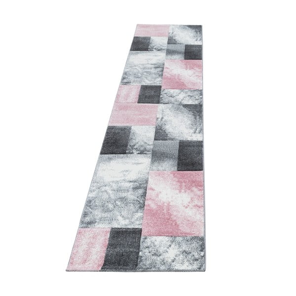 Růžovo-šedý běhoun 80x300 cm Hawaii – Ayyildiz Carpets