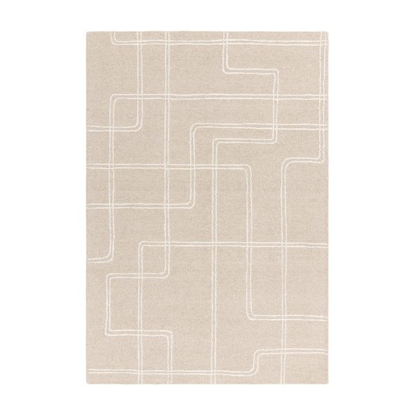 Béžový ručně tkaný vlněný koberec 200x300 cm Ada – Asiatic Carpets
