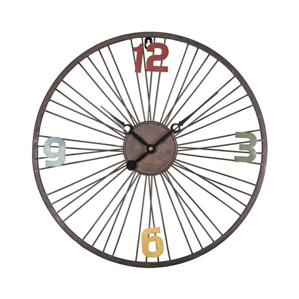 Nástěnné hodiny Antic Line Roue Velo, ø 45 cm