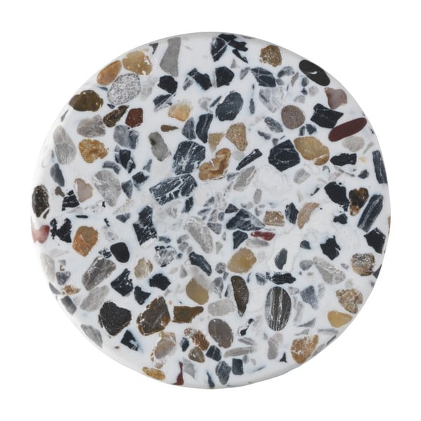 Nástěnný háček s dekorem terrazzo Wenko Melle, ⌀ 8 cm-image-2