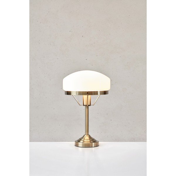 Krémová/v mosazné barvě stolní lampa (výška 39 cm) Aurelia – Markslöjd-image-4