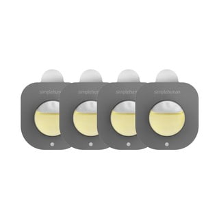 Náhradní náplně do pohlcovače pachů v sadě 4 ks - simplehuman