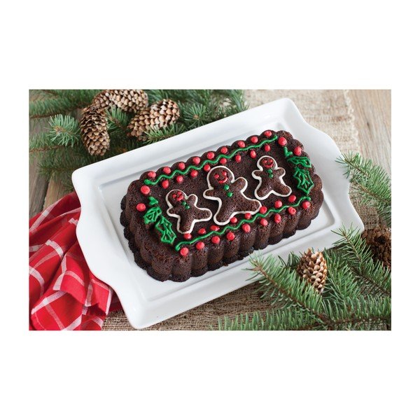 Forma na chlebíček ve stříbrné barvě Nordic Ware Gingerbread Family, 1,4 l-image-3