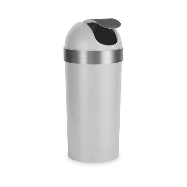 Šedý plastový odpadkový koš 62 l Venti – Umbra