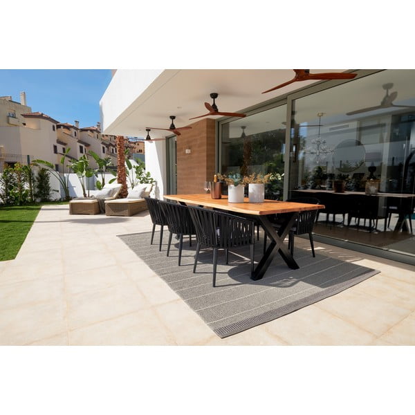 Šedý vnitřní a venkovní koberec 60x85 cm Belle Concrete – Pappelina-image-3