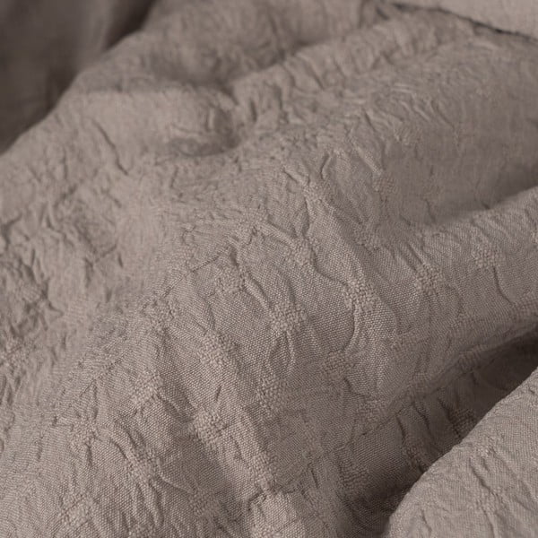 Taupe prošívaný přehoz 240x260 cm – Ixia-image-2