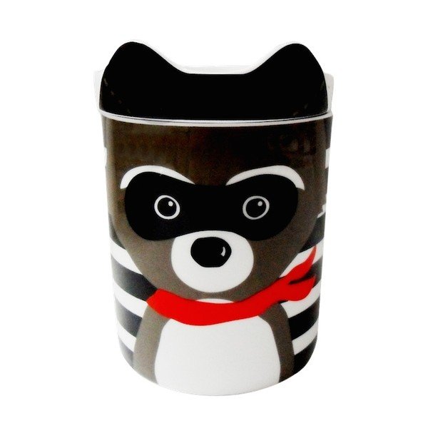 Hrnek z kostního porcelánu s víčkem Silly Design Ricky, 280 ml-image-1