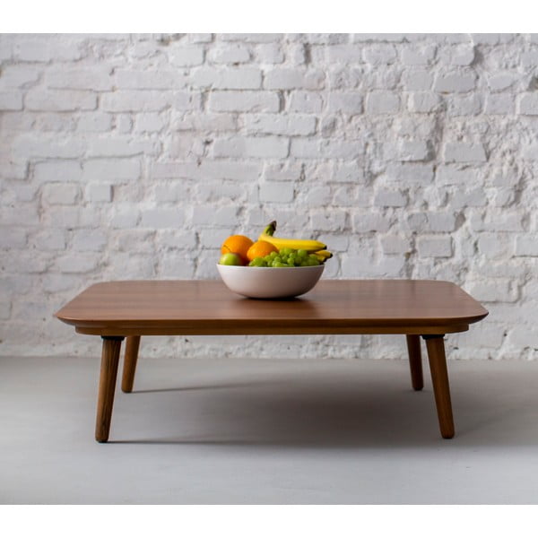 Konferenční stolek z jasanového dřeva Ragaba Contrast Tetra, 110 x 110cm-image-1