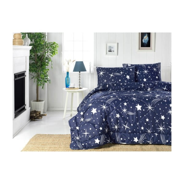 Prošívaný přehoz na jednolůžko Halley, 155 x 215 cm