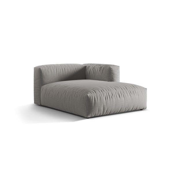 Světle šedý modul pohovky (pravý roh) Martina – Micadoni Home-image-1