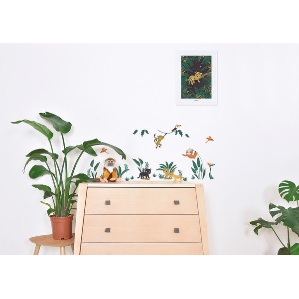 Arch samolepek 30x42 cm Jungle Animals – Lilipinso-image-1