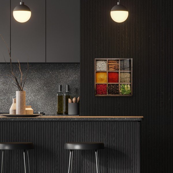 Skleněný obraz 30x30 cm Spices Box – Styler-image-1