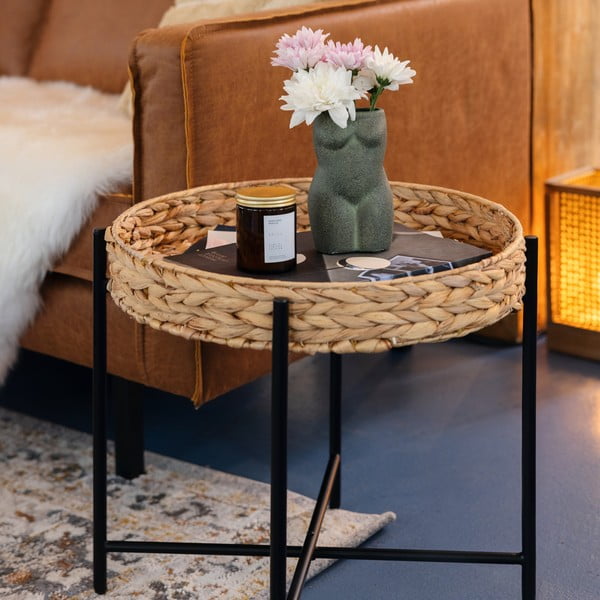 Kulatý odkládací stolek ø 50 cm Naro – House Nordic-image-1