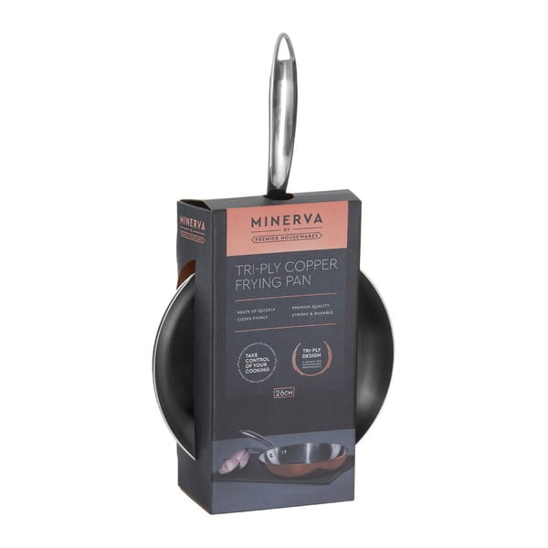 Měděná pánev Premier Housewares Minerva, 26 cm-image-4