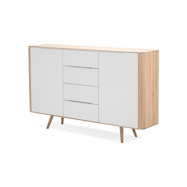 Komoda z dubového dřeva Gazzda Ena Two, 180 x 110 cm-image-2