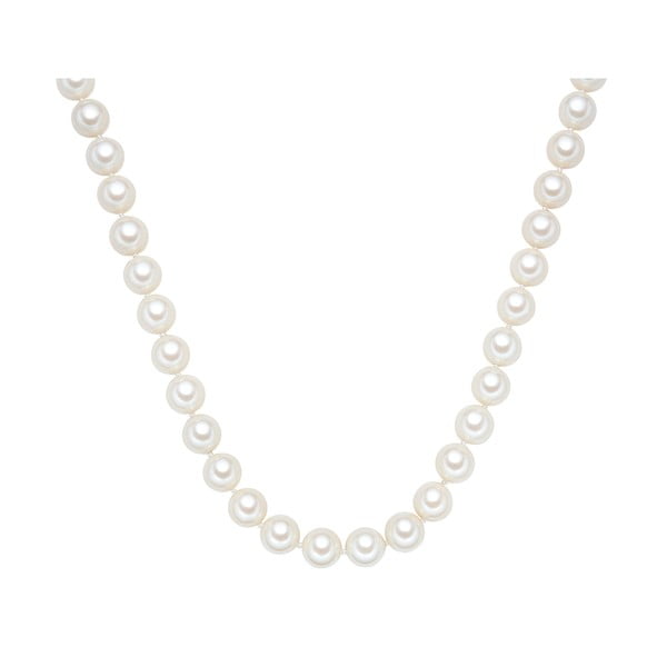 Náhrdelník s bílými perlami ⌀ 12 mm Perldesse Muschel, délka 60 cm