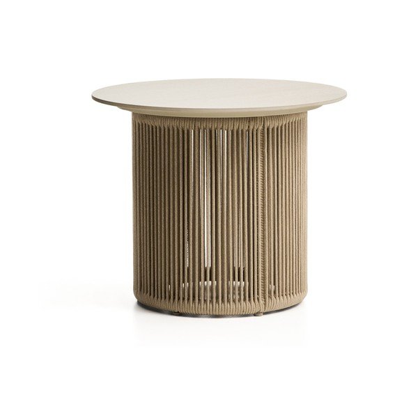 Kovový kulatý zahradní stolek ø 55 cm Orosei – Kave Home
