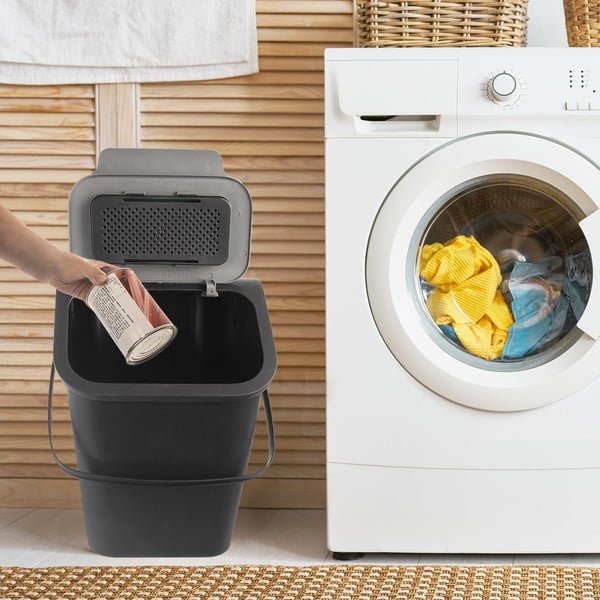 Plastový odpadkový koš na tříděný odpad 25 l Bin – Orion-image-1