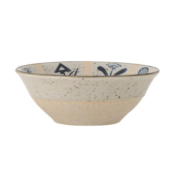 Miska z kameniny ve světle modré a krémové barvě 500 ml Leonie – Bloomingville-image-2