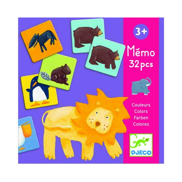 Dětské pexeso Djeco Animals-image-1