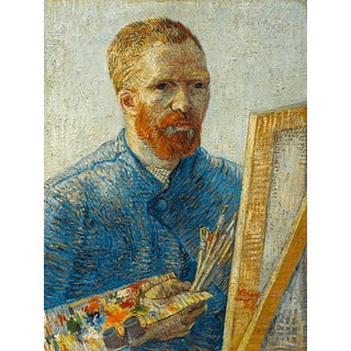 Reprodukce obrazu 45x60 cm Self-Portrait as a Painter - Fedkolor