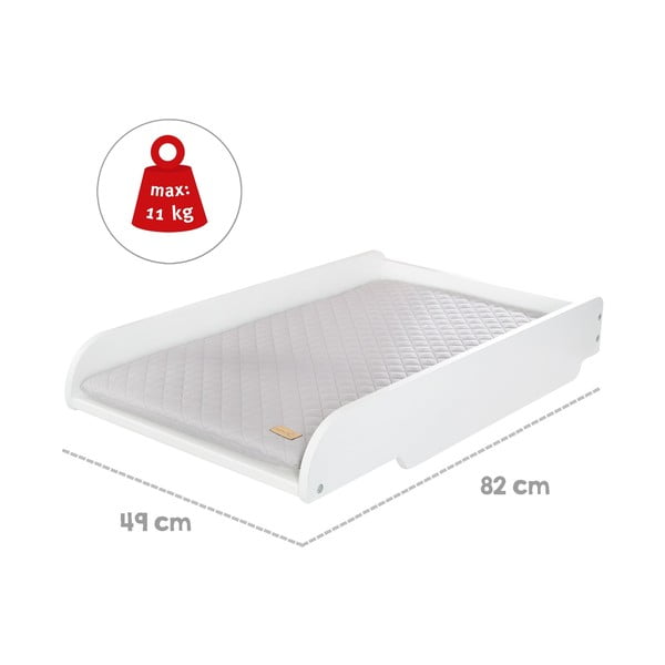 Bílý přebalovací pult Style – Roba-image-4