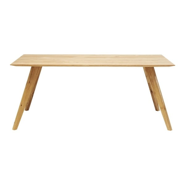 Jídelní stůl z dubového dřeva Kare Design Modern, 180 x 90 cm