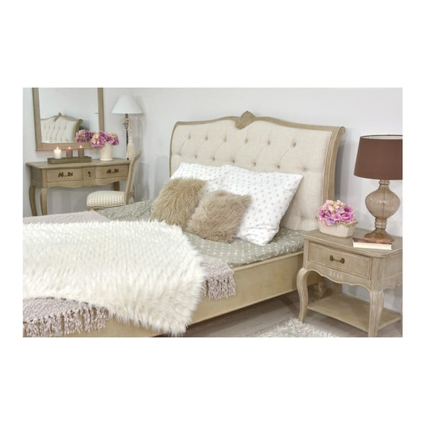 Béžová postel z březového dřeva Livin Hill Venezia, 180 x 200 cm-image-2