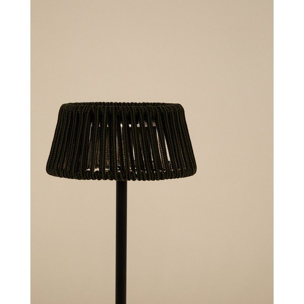 LED stolní /přenosné solární venkovní svítidlo ø 11 cm Aldet – Kave Home-image-3