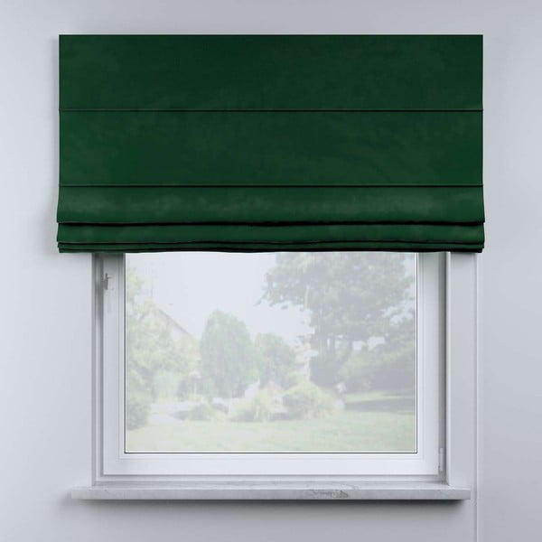 Zelená římská roleta 170x130 cm Posh Velvet - Yellow Tipi-image-4